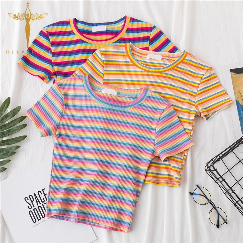 【KOOLOSET】Vintage Shadow Stripe Over Short Sleeve Tee 517Psw5fpDL._UY350_.jpg