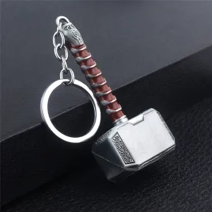 Unisex Creative Hammer Design Metal Key Chain Key Chain