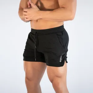 Summer Sports Men Fitness Casual Running Mesh Quick-Drying Breathable Tight Training Shorts Plus Size