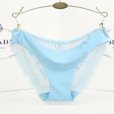 Women Sexy Lace Satin Breathable Comfortable Panty