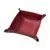 PU Leather Folding Desktop Storage Tray Box for Home Decoration