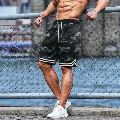 Summer Large Size Men Quick-Drying Outdoor Fitness Basketball Shorts Sports Casual
