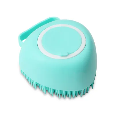 Pet Accessories For Dogs Shampoo Massager Brush Bathroom Puppy Cat Massage Comb Grooming Shower Brush For Bathing Soft Brushes