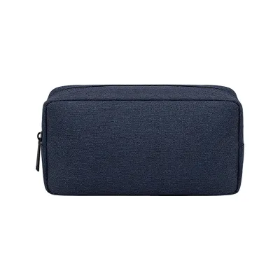 Travel Solid Color Makeup Cable Organizer Toiletry Pouch Storage Cosmetic Case Bag Oxford