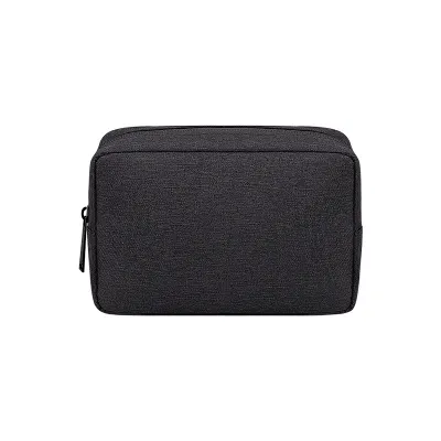 Travel Solid Color Makeup Cable Organizer Toiletry Pouch Storage Cosmetic Case Bag Oxford
