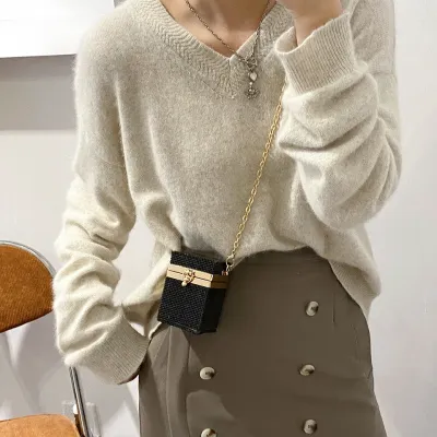 Women Fashion Mini Rhinestone Decorative Buckle Design Square Crossbody Bag
