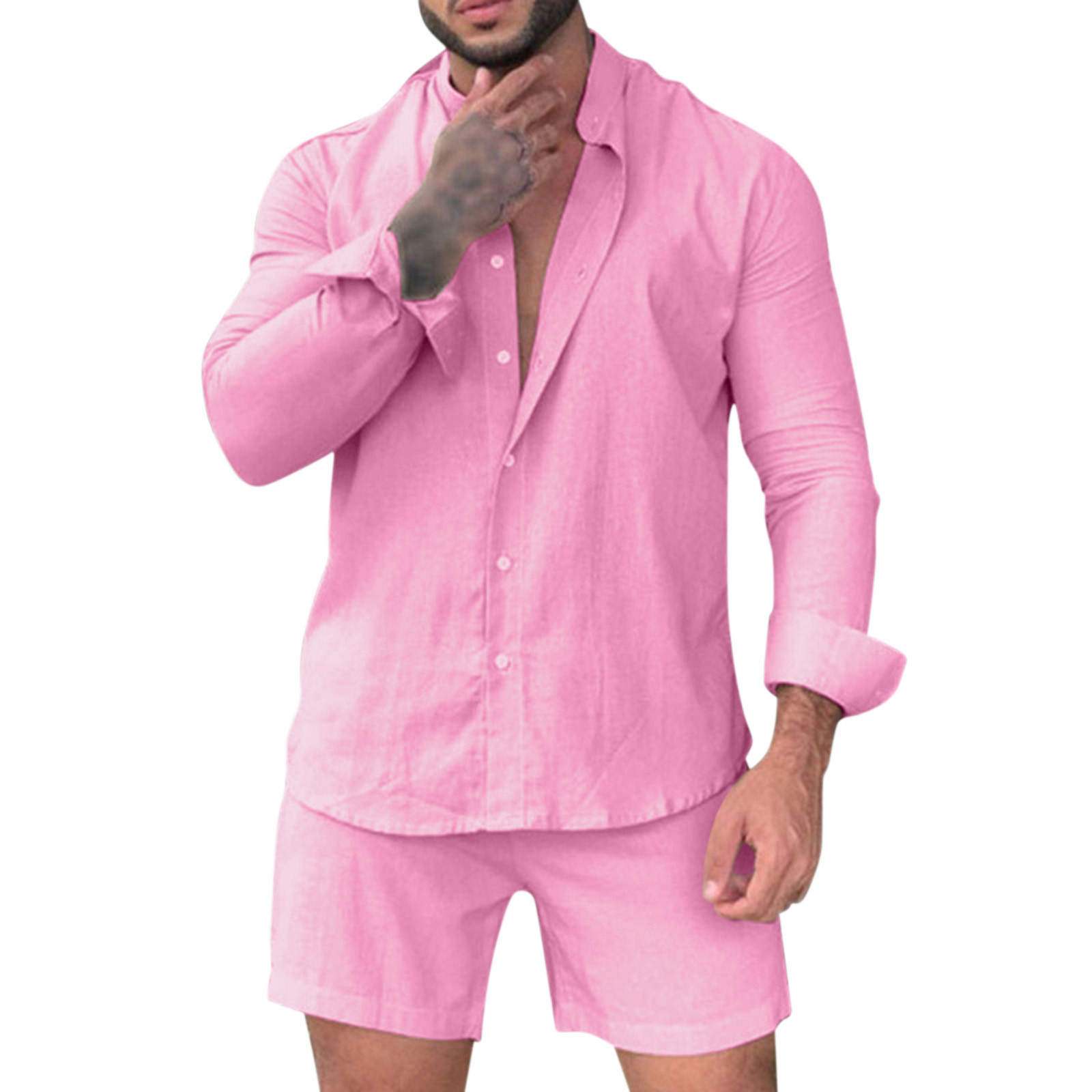 Wholesale Summer Basic Men Fashion Solid Linen Cotton Long Wholesale Summer Basic Men Fashion Solid Linen Cotton Long