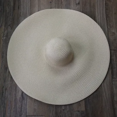 Women Summer Casual Solid Color Foldable Beach Sun Hat