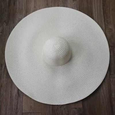 Women Summer Casual Solid Color Foldable Beach Sun Hat
