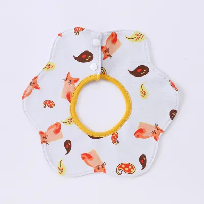 360 Degree Baby Bibs Burp Cloths Saliva Towel Bandana Round Kids Scarf Cotton Feeding Infant Towel
