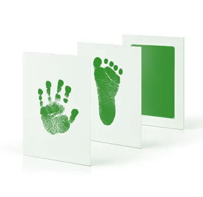 Baby Footprints Handprint Ink Pads Safe Non-toxic Ink Pads Kits For Baby Shower Baby Paw Print Pad