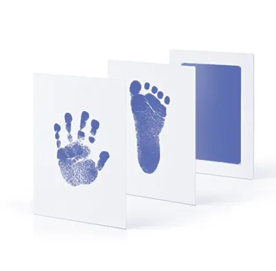 Baby Footprints Handprint Ink Pads Safe Non-toxic Ink Pads Kits For Baby Shower Baby Paw Print Pad