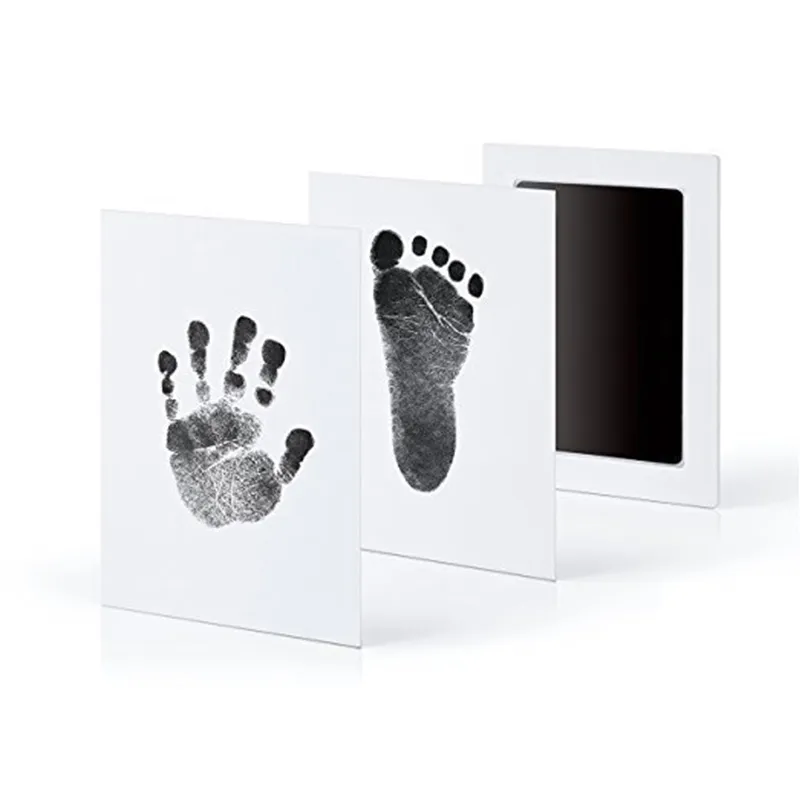 Baby Footprints Handprint Ink Pads Safe Non-toxic Ink Pads Kits For Baby Shower Baby Paw Print Pad