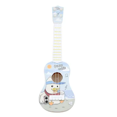 Kids Mini Four-String Trumpet Simulation Ukulele Early Education Music Toy Instrument Enlightenment