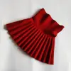 Wine Red Kids Skirts