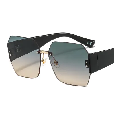 Women Summer Elegant Frameless Design Sunglasses