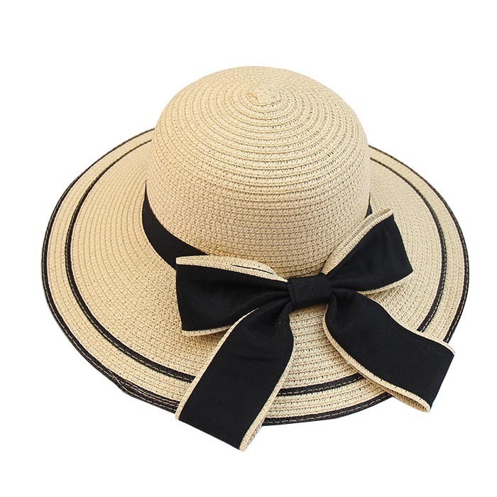 Optimized Product Title: Womens Wide Brim Straw Straw Hat With Bow  Fashionable, Versatile, And Perfect For Beach, Travel, Holidays, Or Summer  From Stevenashs, $7.79