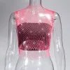 Round Neck Fluorescent Rose