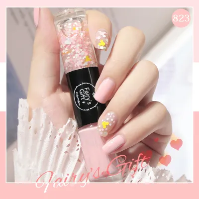 Double Head Quick Dry Nail Polish Without Baking Durable Non-Peeling Nail Art Manicure Gel Varnish 40 Colors