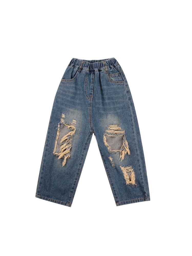 パンツ THEREDTHREAD S print denim 1 toys THEREDTHREAD / ザレッドスレッド】S print denim 1 toys