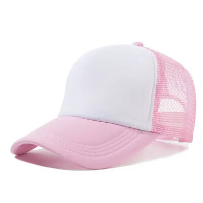 Kids Casual Sponge Mesh Basic Baseball Cap