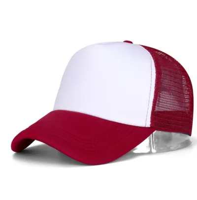Kids Casual Sponge Mesh Basic Baseball Cap