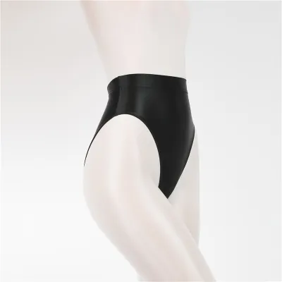 Women Edgy Satin Breathable Sexy High Waist Panty