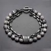 All Map Gun Black Thick Chain 21Cm