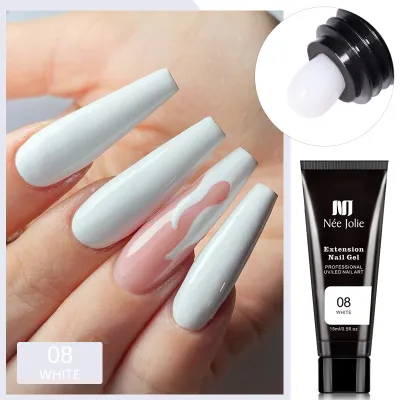 Fast Crystal Nail Extension Glue Paper-Free Sticky 15Ml