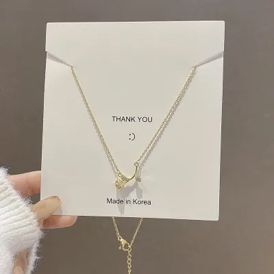 Women Exquisite Rhinestone And Imitation Pearl Stainless Steel Pendant Necklace