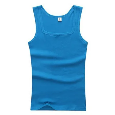 Men Casual Tank Top Summer Bodybuilding Fitness Sleeveless Slim Fit Vest
