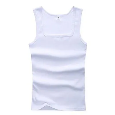 Men Casual Tank Top Summer Bodybuilding Fitness Sleeveless Slim Fit Vest