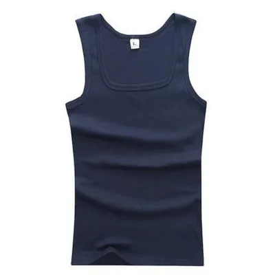Men Casual Tank Top Summer Bodybuilding Fitness Sleeveless Slim Fit Vest