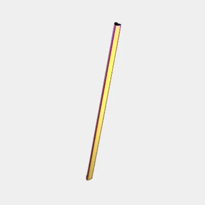 1Pc Heart-Shaped Reusable Stainless Steel Drinking Straw for Milk Tea Milkshake
