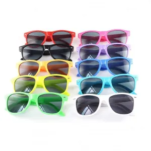 Retro Multicolor Kids Rice Nail Sunglasses