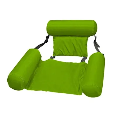 Summer Foldable Water Inflatable Floating Bed PVC Material Without Foam Board