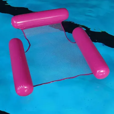 Summer Foldable Water Inflatable Floating Bed PVC Material Without Foam Board