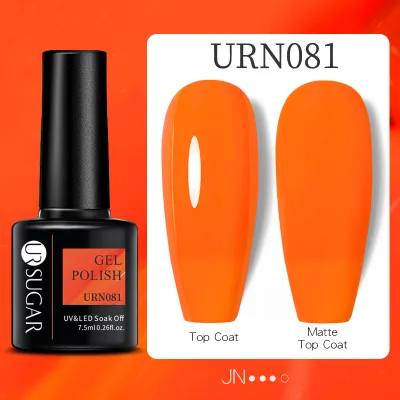 Ur Sugar Fluorescent Glow-In-Dark Gel Nail Polish 7.5Ml Summer Neon Luminous UV LED Nail Art Gel