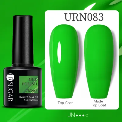 Ur Sugar Fluorescent Glow-In-Dark Gel Nail Polish 7.5Ml Summer Neon Luminous UV LED Nail Art Gel