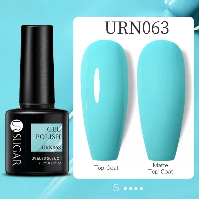Ur Sugar Fluorescent Glow-In-Dark Gel Nail Polish 7.5Ml Summer Neon Luminous UV LED Nail Art Gel