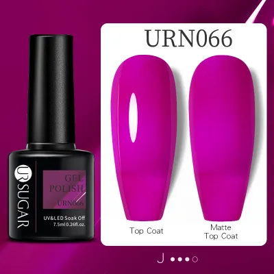 Ur Sugar Fluorescent Glow-In-Dark Gel Nail Polish 7.5Ml Summer Neon Luminous UV LED Nail Art Gel