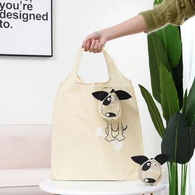Eco Friendly Foldable Shopping Bag Cartoon Reusable Storage Bag