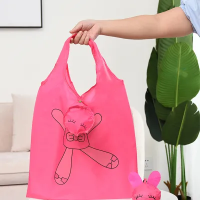 Eco Friendly Foldable Shopping Bag Cartoon Reusable Storage Bag