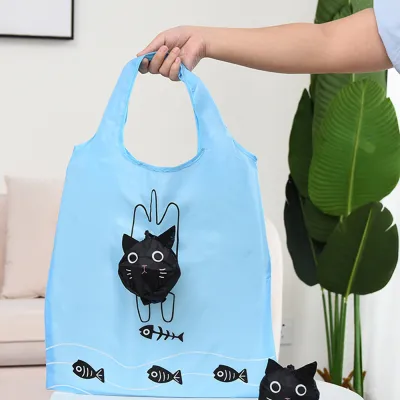 Eco Friendly Foldable Shopping Bag Cartoon Reusable Storage Bag
