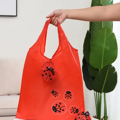 Eco Friendly Foldable Shopping Bag Cartoon Reusable Storage Bag