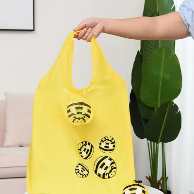 Eco Friendly Foldable Shopping Bag Cartoon Reusable Storage Bag