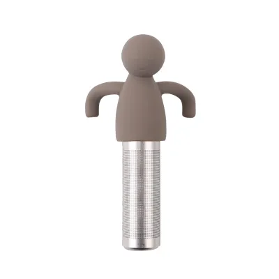 Creative Silicone Tea Infuser Strainer Sieve Stainless Steel Infusers Teaware