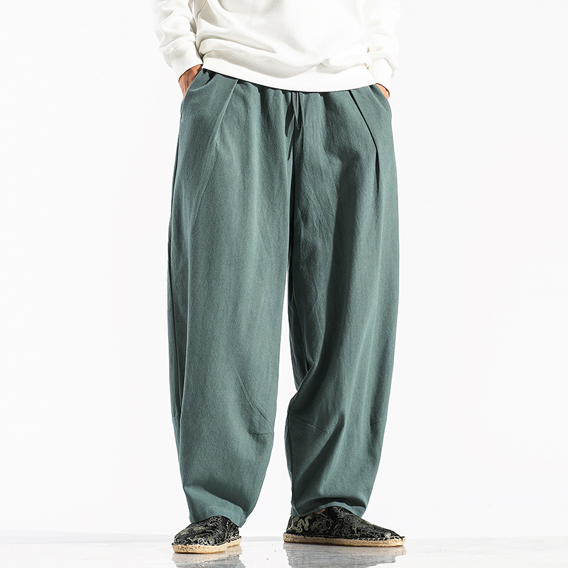 スラックス HUECLOSET Closet Retro Slacks Classic Fit Wool Hopsack Tuxedo Pants