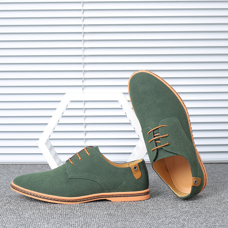 Wholesale Men Dress Shoes Classic Lace-Up Leather Casual Wholesale Men Dress Shoes Classic Lace-Up Leather Casual