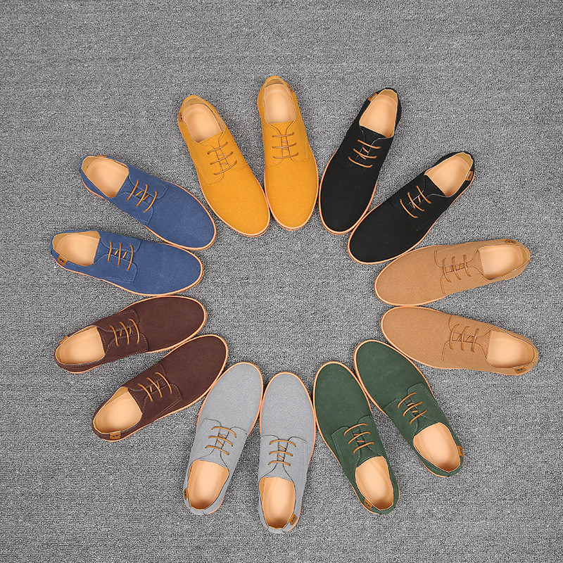 Wholesale Men Dress Shoes Classic Lace-Up Leather Casual Wholesale Men Dress Shoes Classic Lace-Up Leather Casual
